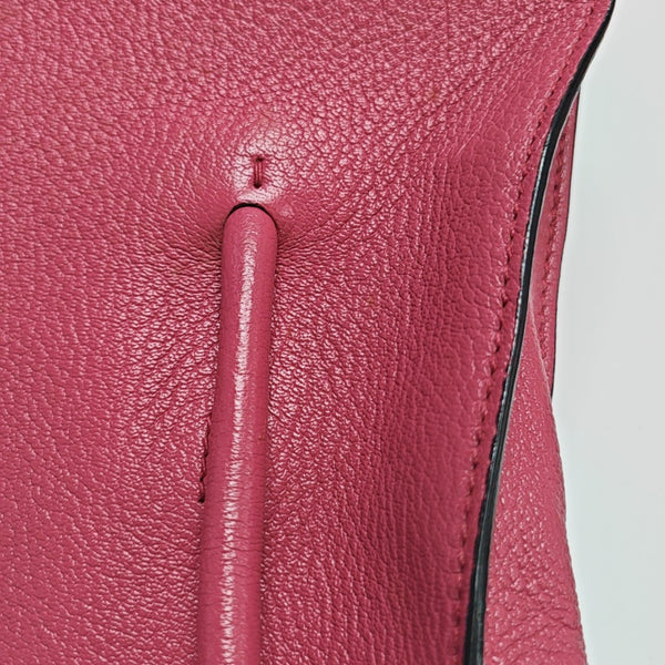 Calfskin Shoulder Bag Pink