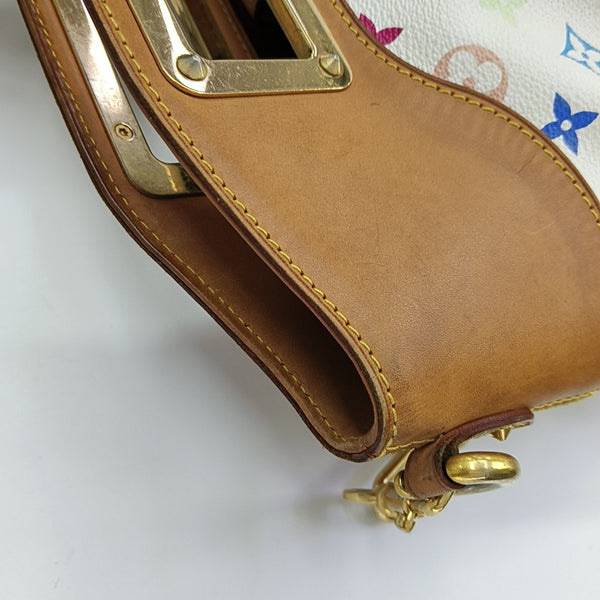 LV × TM JUDY MM Monogram Coated Canvas White