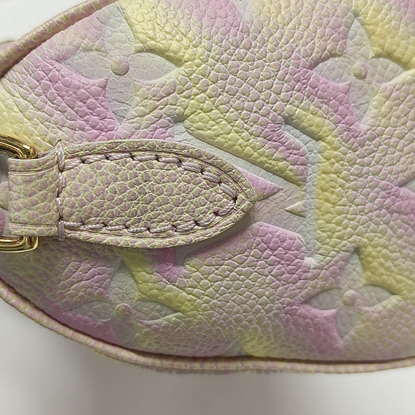 SPEEDY Nano Monogram Calfskin Pink