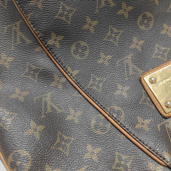 GALLIERA Monogram Coated Canvas Brown