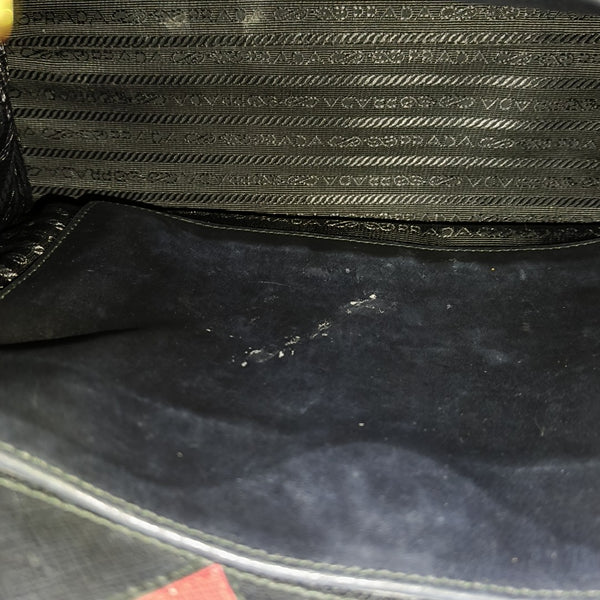 Esplanade Saffiano Calfskin Black