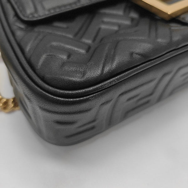 Baguette Medium Lambskin Black