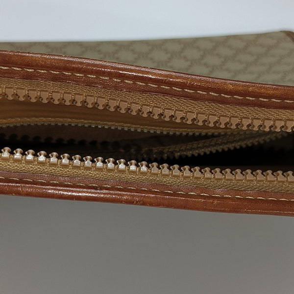MACADAM CLUTCHES Coated Canvas Beige