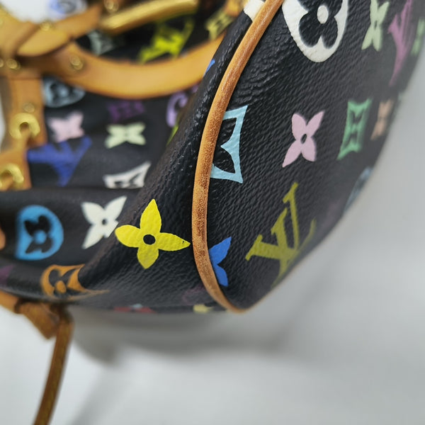 LV × TM THEDA GM Monogram Coated Canvas Black