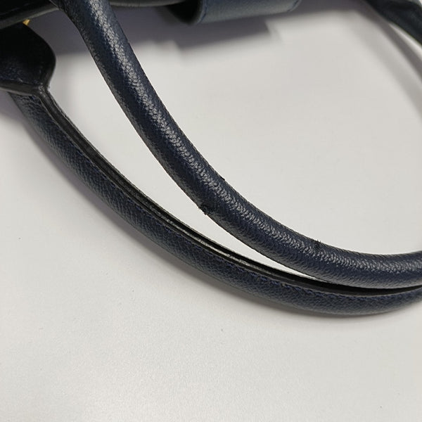 Buckle Calfskin Blue