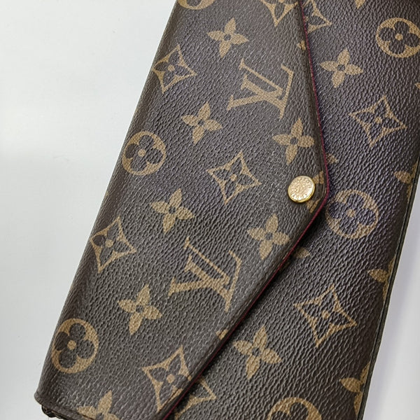 FÉLICIE Monogram Coated Canvas Brown