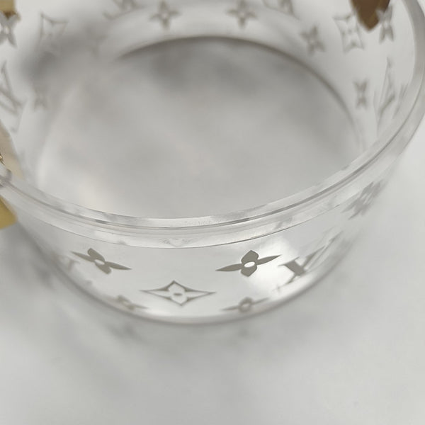 BOX SCOTT Monogram Plastic Clear