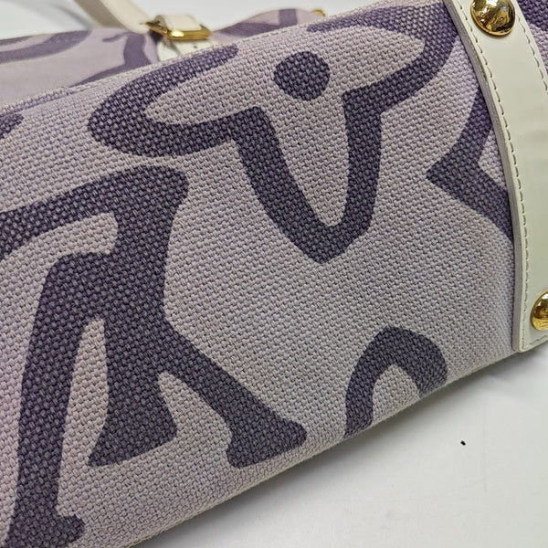 TAHITIENNE CABAS MM Monogram Canvas Purple