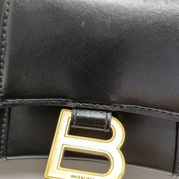 Hourglass XS Calfskin Black