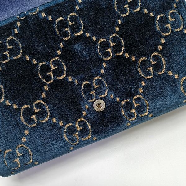 Dionysus Mini Monogram Velvet Blue