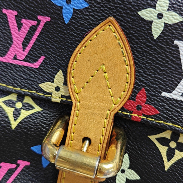 LV × TM PRISCILLA Monogram Coated Canvas Black