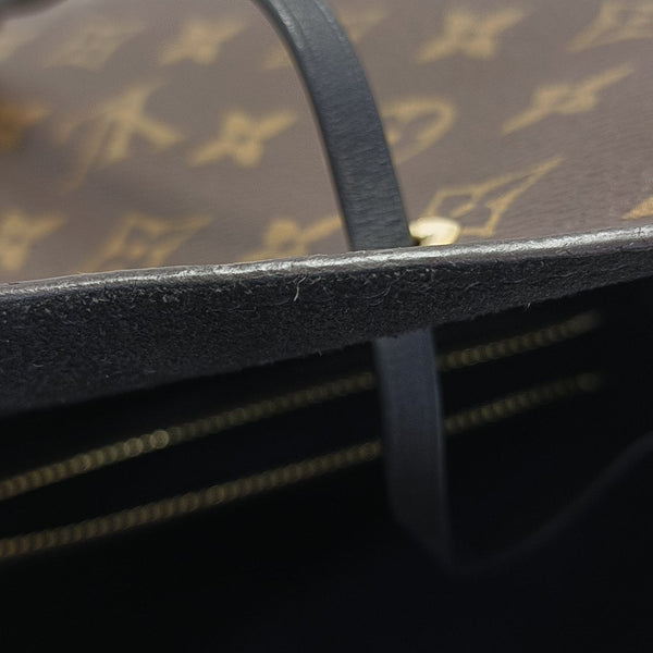 NÉONOÉ MM Monogram Coated Canvas Brown