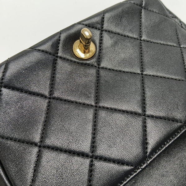 CLASSIC FLAP Mini Quilted Lambskin Black