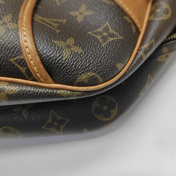DEAUVILLE Monogram Coated Canvas Brown