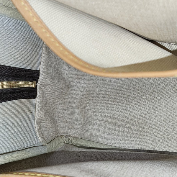 DEAUVILLE Monogram Coated Canvas Brown