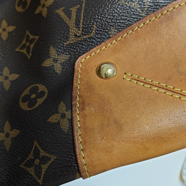 RETIRO GM Monogram Coated Canvas Brown