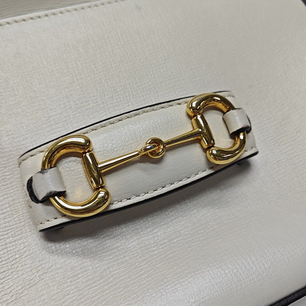Horsebit 1955 Mini Calfskin White