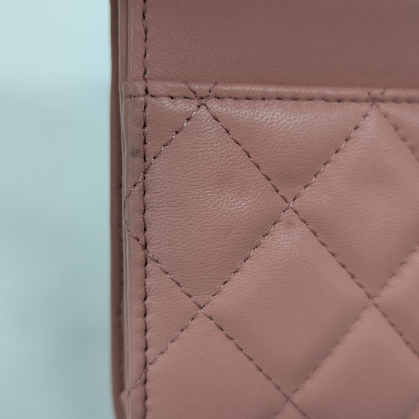 TRENDY CC Quilted Lambskin Pink