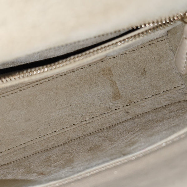 Lady Dior Small Cannage Lambskin Beige