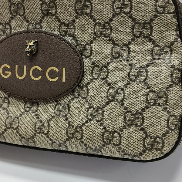 Neo Vintage Monogram Coated Canvas Beige
