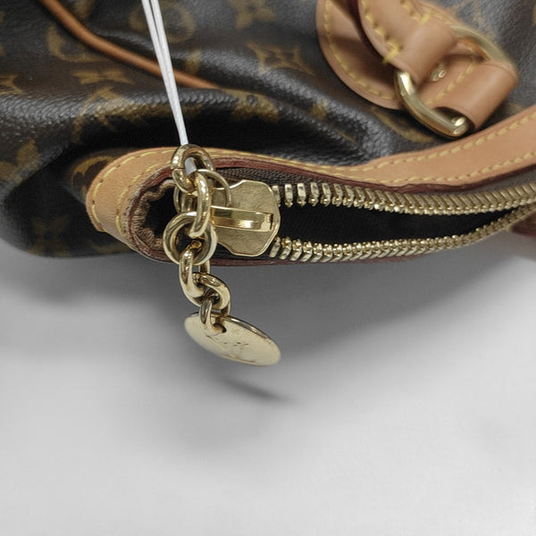 SEGUR Monogram Coated Canvas Brown