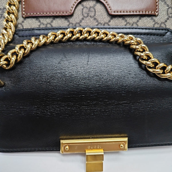 Padlock Small Monogram Coated Canvas Multicolor