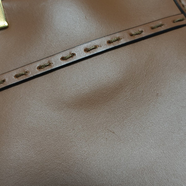 Sunshine Mini Calfskin Brown
