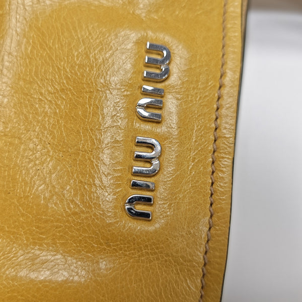 Calfskin Tote Bag Yellow