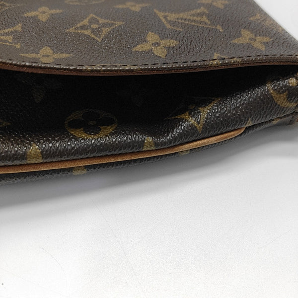 MUSETTE TANGO Monogram Coated Canvas Brown
