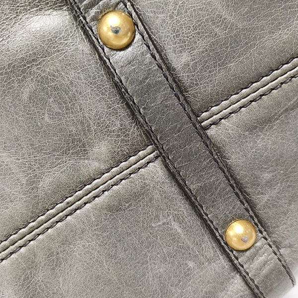 Bow Calfskin Gray