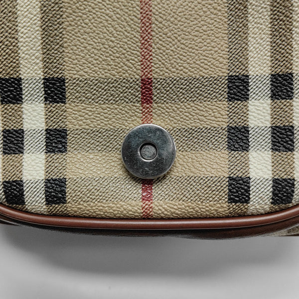 Coated Canvas Small Beige
