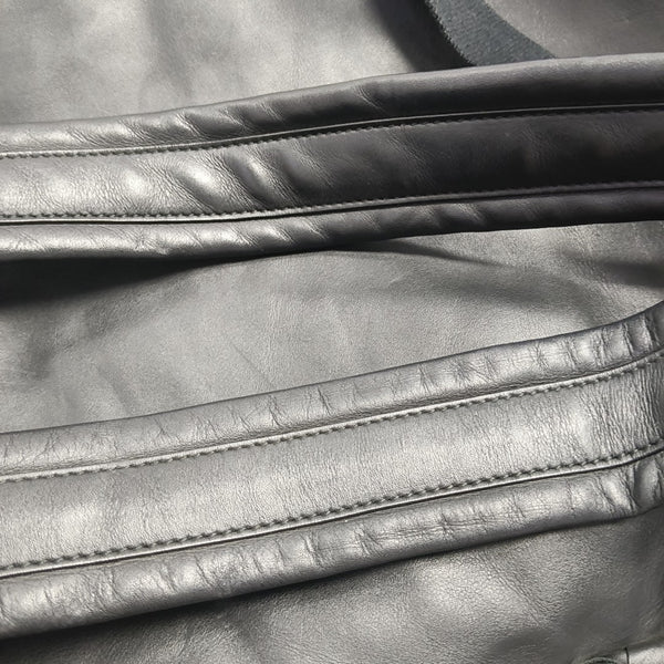 Calfskin Backpack Medium Black