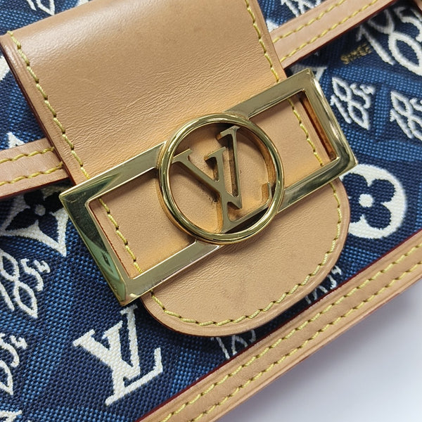 DAUPHINE Mini Monogram Fabric Blue