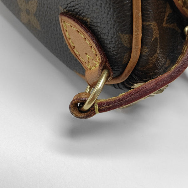 SPEEDY Nano Monogram Coated Canvas Brown