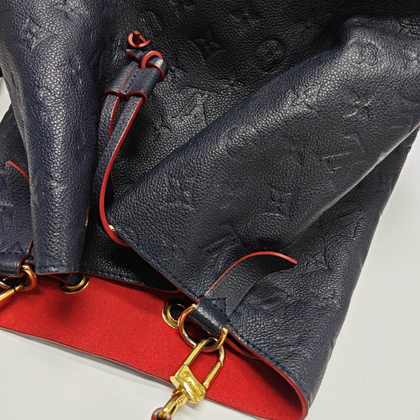 NÉONOÉ MM Calfskin Blue