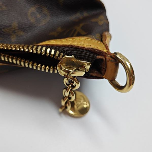 PALERMO GM Monogram Coated Canvas Brown