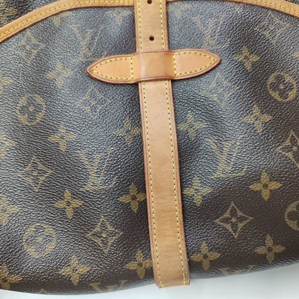 SAUMUR Monogram Coated Canvas Brown
