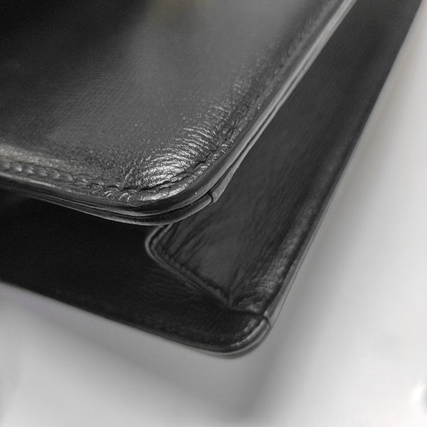 GG Ring Small Calfskin Black