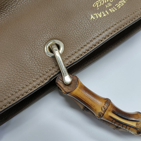 Bamboo 1947 Large Calfskin Brown
