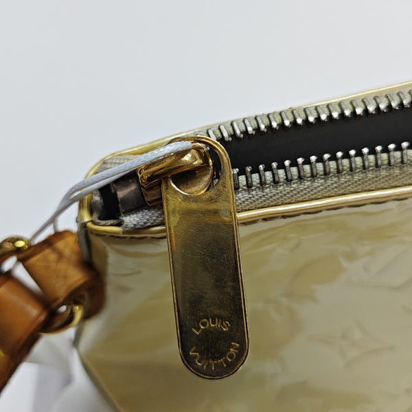 MINNA Monogram Patent Leather Yellow