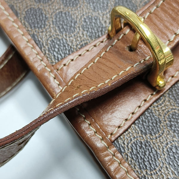 MACADAM TOTE Coated Canvas Brown