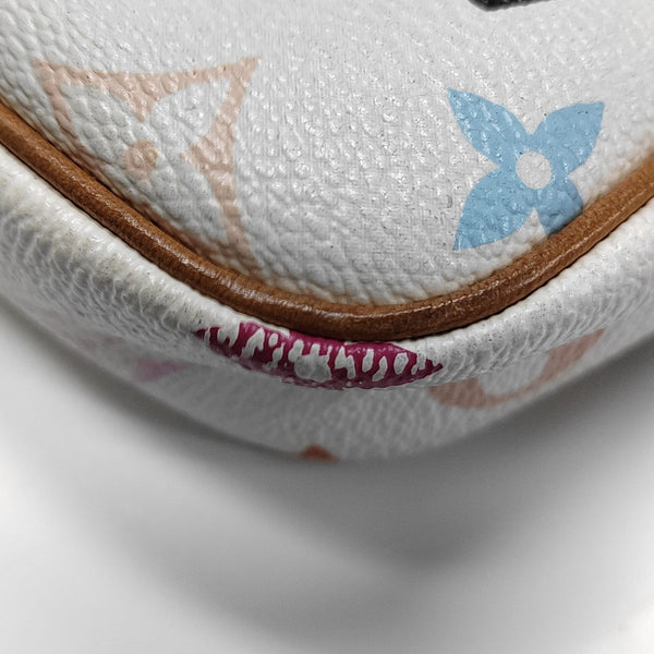 LV × TM RIFT Monogram Coated Canvas White