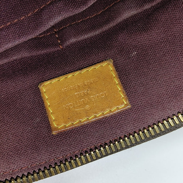 TURENNE Monogram Coated Canvas Brown