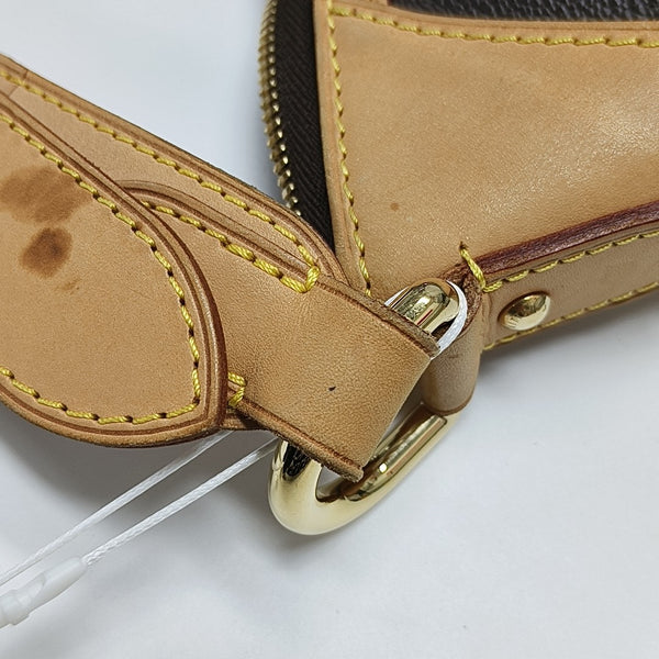 GALLIERA Monogram Coated Canvas Brown