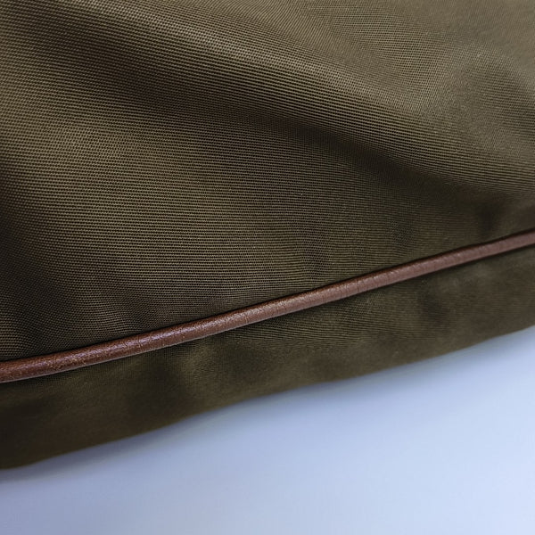 Nylon Shoulder Bag Green
