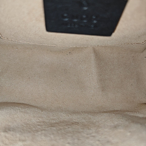 Padlock Small Monogram Coated Canvas Beige