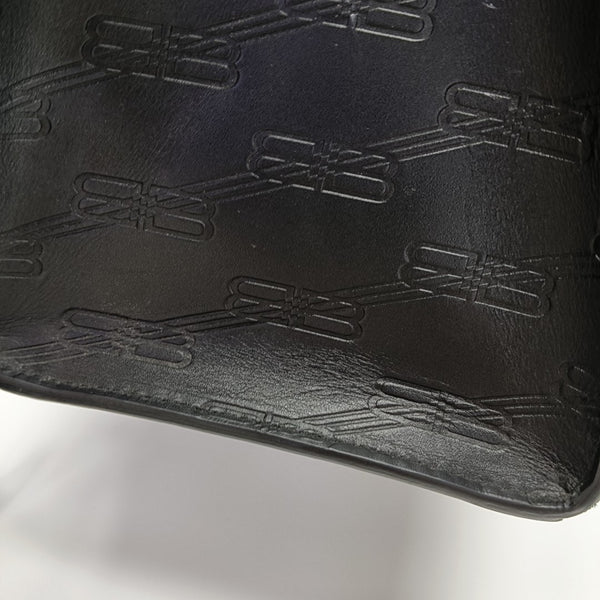 Calfskin Shoulder Bag Black