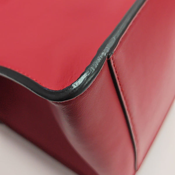 Flip Calfskin Red