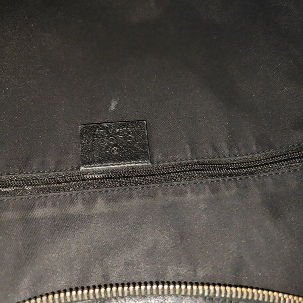 Abbey Monogram Canvas Black