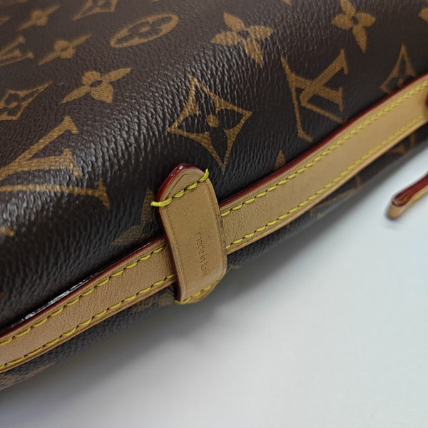 CARRYALL PM Monogram Coated Canvas Brown
